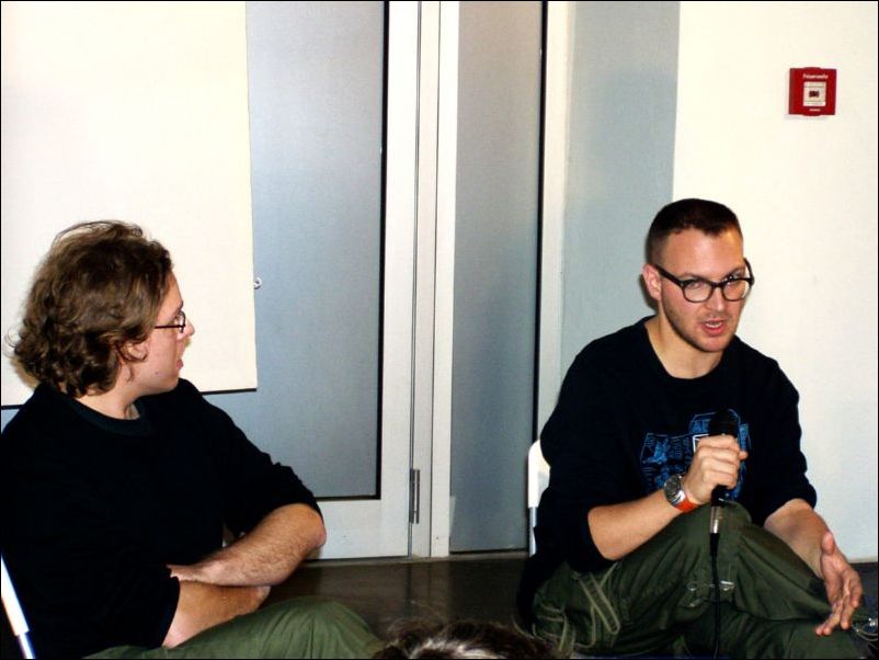 Cory Doctorow and Johannes Grenzfurthner